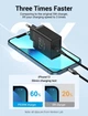Зарядний пристрій Vention 1-port USB-C Wall Charger(20W) EU-Plug Black (FADB0-EU) - изображение 2