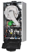 Конденсаційний газовий котел Chaffoteaux PIGMA GREEN EVO 35FF NG - зображення 3