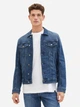 Джинсовая куртка мужская Tom Tailor 1040165-10119 S Синяя (4067672148931) - изображение 1