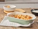 Форма для выпечки с крышкой KitchenAid Stoneware керамогранитная 7.5 х 19.5 х 32.8 см 1.9 л Фисташковая (CC007425-001) - изображение 8