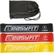 Набор Резинки EasyFit для фитнеса набор из 3 шт EF-1812 (56002832) + Коврик для йоги и фитнеса EasyFit EF-1924s-PP TPE+TC ECO-Friendly двухслойный каремат в чехле 6 мм Розовый с светло-розовым (56003043) - изображение 2