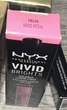 Цветная подводка для глаз NYX Cosmetics VIVID BRIGHTS LINER (2 мл) Vivid Petal - Pastel pink (VBL06) - изображение 4