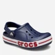 Детские кроксы-сабо для мальчика Crocs Bayaband Clog T 207018 23-24 (C7) Navy (1914487411190) - изображение 2