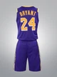 Форма баскетбольна дитяча Lion NBA LAKERS BRYANT 24 колір фіолетовий S - на 6-8 років, зріст 120-125 (CO-2264-S) - зображення 2