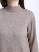 Сукня жіноча бежеве комір стійка 8043-1 ONE SIZE - зображення 7