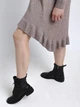 Сукня жіноча бежеве комір стійка 8043-1 ONE SIZE - зображення 8