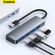 USB-Хаб Baseus UltraJoy Series 4-портовый USB 3.0 (USB A на USB 3.0*4) BS-OH080 - изображение 2