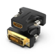 Відео-перехідник Vention HDMI мама - DVI-D (DVI 24+1) тато 1080P 60Hz Black (AILB0) - зображення 2