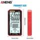 Мультиметр цифровой ANENG 620A Black с большим ЖК дисплеем - изображение 2