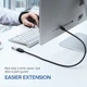 USB 3.0 удлинитель Ugreen US129 AM / AF штекер - гнездо 1.5 м Черный 30126 - изображение 3