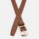 Ремень женский из натуральной кожи Laras CV10ZK158-goldbrown 110 см Коричневый (ROZ6501009408) - изображение 2