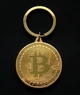 Сувенірна монета - набір брелок Біткоїн BTC (Bitcoin) (530284940) Жовте Золото - зображення 1