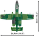 Klocki konstrukcyjne Cobi Armed Forces Samolot szturmowy armii USA A-10 667 elementów (5902251058562) - obraz 7