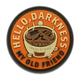 Нашивка 5.11 Tactical Hello Darkness Patch Orange - изображение 1