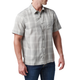 Сорочка тактична 5.11 Tactical Nate Short Sleeve Shirt M Titan Grey Plaid - зображення 4