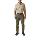 Футболка поло тактична з коротким рукавом 5.11 Tactical Performance Polo - Short Sleeve, Synthetic Knit M Silver Tan - зображення 8