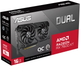 Karta graficzna Asus PCI-Ex Radeon RX 7600 XT Dual OC Edition 16GB GDDR6 (128bit) (2801/18000) (HDMI, 3 x DisplayPort) (90YV0K21-M0NA00) - obraz 12