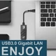 Мережевий адаптер USB 3.0 Ethernet Adapter 10/100/1000 Mbps - изображение 4