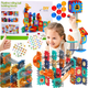 Конструктор 382 TOYS Pipeline Rolling Building Blocks 98 елементів (5902447036916) - зображення 4