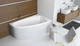 Ванна акрилова Radaway Rineia 160x100 ліва + ніжки + сифон R135L (WA1-31-160x100L) - зображення 2