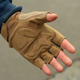 Рукавиці тактичні Helikon-Tex Короткопалі L Койот Half Finger Mk2 Gloves - Coyote (RK-HF2-NE-11-B05-L) - изображение 2