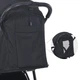 Дитяча прогулянкова коляска Bambi M 4249-2 Black Matt - изображение 3