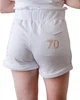 Шорти спортивні жіночі ARMANI EA7 (3LTS59-TJDXZ-1100/22) Білий S - зображення 5