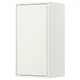 Шкаф с дверцей и 1 полкой IKEA ЭКЕТ, белый, 35x35x70 см, 903.339.38 - изображение 1