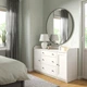 Сервант IKEA ХАУГА, белый, 140x84 см, 604.072.66 - изображение 2