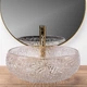 Умивальник Rea Ise 40x40 transparent (cristal) (REA-U5070) (00138456) - изображение 3