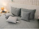 Покрывало Руно VeLour Темно-серое Полуторное 150х220 см Двустороннее (360.55_Dark Grey ромб) - изображение 3