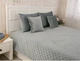 Покрывало Руно VeLour Темно-серое Полуторное 150х220 см Двустороннее (360.55_Dark Grey ромб) - изображение 4