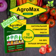 Биоудобрение Агромакс в саше 12 штук, универсальное (Agromax) для повышения урожайности огорода и т.д. минеральное, органические, калийные, азотные - изображение 1