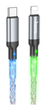 Кабель Hoco U112 Type-C to Lightning Shine Silver - изображение 2