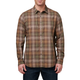 Сорочка тактична 5.11 Tactical Igor Plaid Long Sleeve Shirt M Umber Brown Plaid - зображення 1