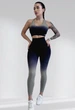 Костюм для фитнеса женский LILAFIT комплект лосины пуш ап и топ серый M (LFS000028) - изображение 1
