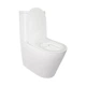Унитаз-компакт Qtap Stork безободковый с сиденьем Soft-close QT15222178W - изображение 3