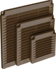 Вентиляционная решетка накладная AIRROXY 200x200 Brown (02-321) - изображение 1