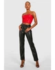 Топ червоний мереживний XL Boohoo - изображение 4