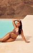 Плавки сіро-коричневі з брошкою XXL PrettyLittleThing - зображення 2