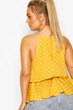 Блуза жовта літня в крапку 4XL Boohoo - зображення 3