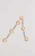 Сережки з камінцями із золотою сферою PrettyLittleThing - изображение 1