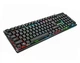 Клавиатура REAL-EL Comfort 7011 Backlit USB игровая с подсветкой - изображение 1
