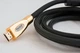 Кабель HDMI-HDMI 19PM/M 1.8m, v1.4a (3D), черная оплетка, Golden Port, Blister - изображение 3