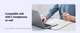 Переходник Ugreen USB -Type-C 5 Гбит/с USB 3.0 18W (9V/3A) адаптер USB-A на USB-C Конвертер QC3.0/2.0 Черный - изображение 5