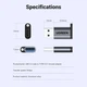 Переходник Ugreen USB -Type-C 5 Гбит/с USB 3.0 18W (9V/3A) адаптер USB-A на USB-C Конвертер QC3.0/2.0 Черный - изображение 6