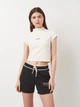 Топ женский Converse Womens Knit Top 10026577-286 XS Белый (194434725469) - изображение 1