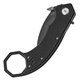 Нож складной керамбит Boker Plus HEL Karambit (длина 170 мм, лезвие 61 мм, черное), черный - изображение 3