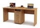Комп’ютерний стіл для двох дітей з тумбою 164×60×75 см дуб тахо - зображення 1