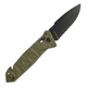 Нож TB Outdoor CAC S200 Army Knife G10 полусеррейтор (длина 230 мм, лезвие 85 мм), оливковый - изображение 2